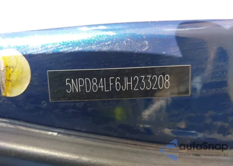 2018 Hyundai Elantra Sel z USA, uszkodzony, nr VIN 5NPD84LF6JH233208